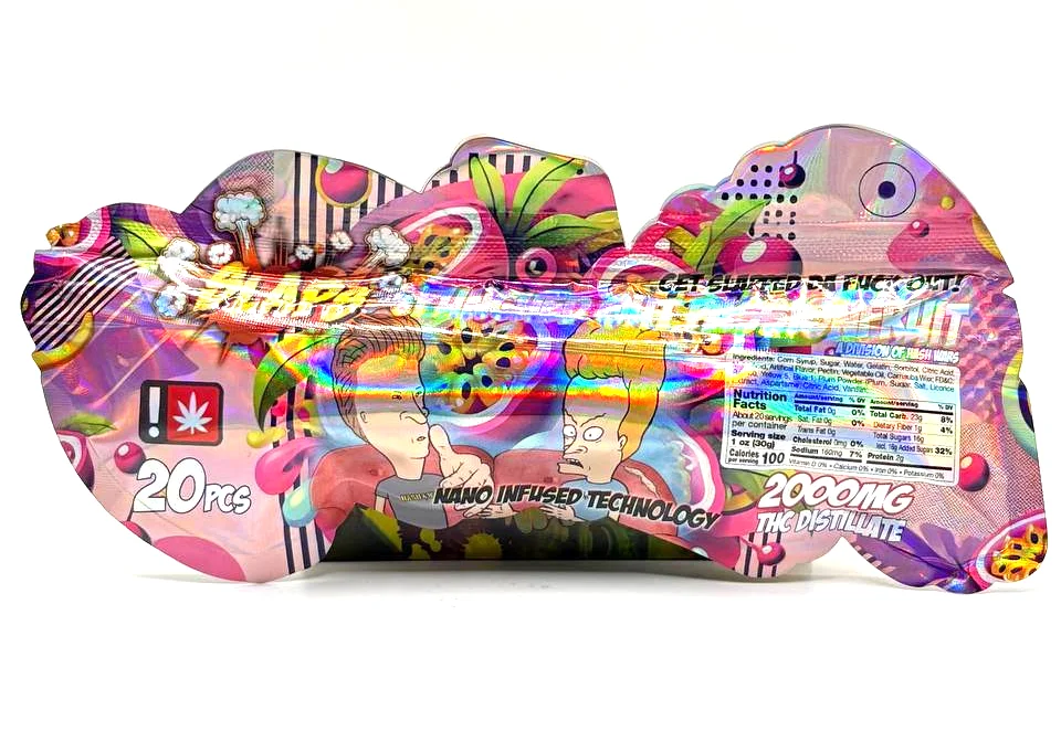 SLAPS Gummies THC infused 2000MG by Hash Wars