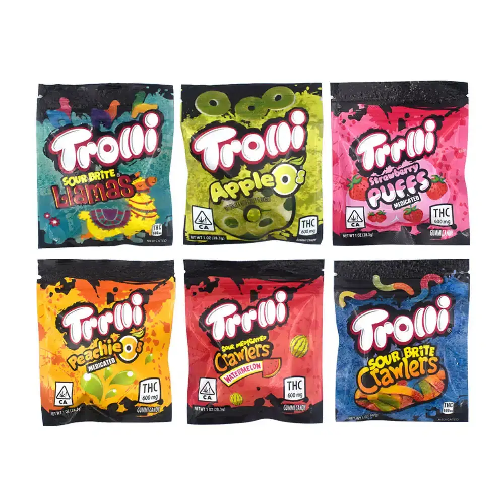600MG Trolli/Trrlli Gummies