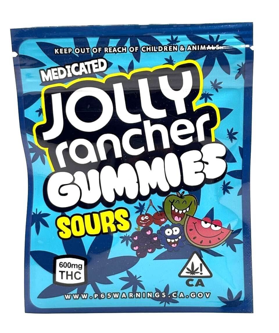 Jolly Rancher Gummies 600mg THC infused
