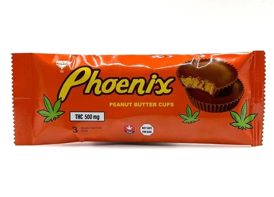 Peanut Butter Cups 500mg THC Phoenix