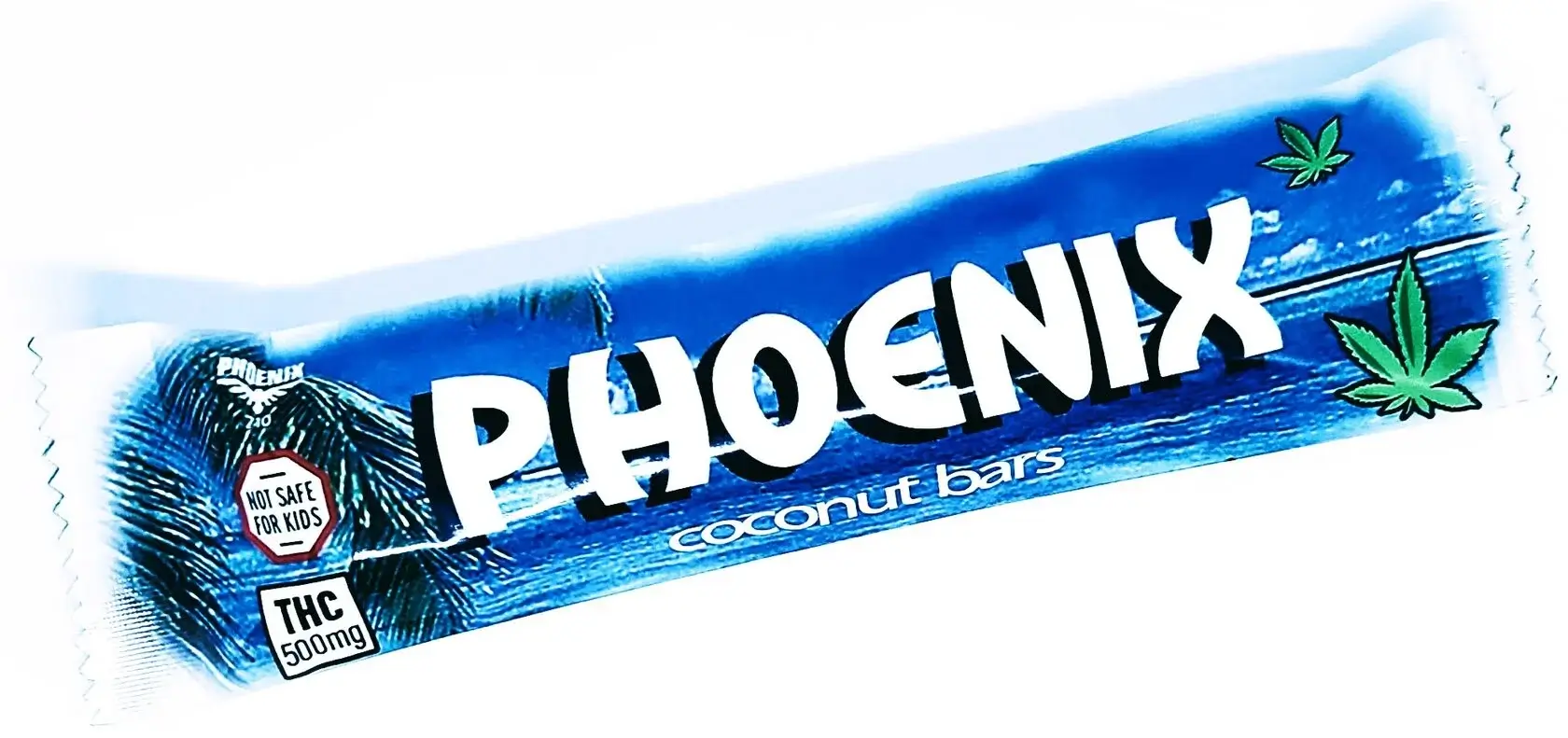 Chocolate Coconut bar THC 500mg infused - Phoenix 710