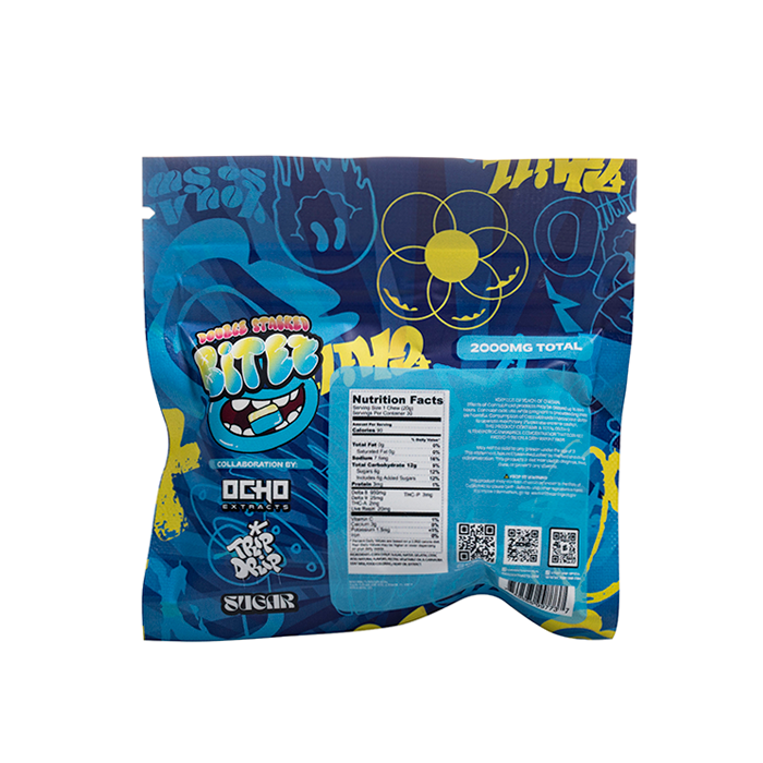 Double Stacked BITEZ 2000mg - Ocho Extracts Double Stacked BITEZ 2000mg - Ocho Extracts