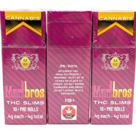Cannabis Prerolls 10 pcs. THC Slims by Marlbros