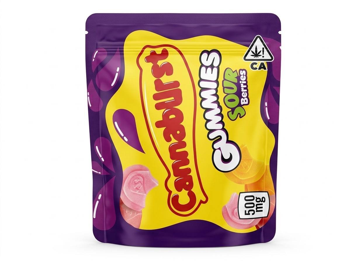 Cannaburst Sour Gummies THC 500mg Cannaburst Sour Gummies THC 500mg