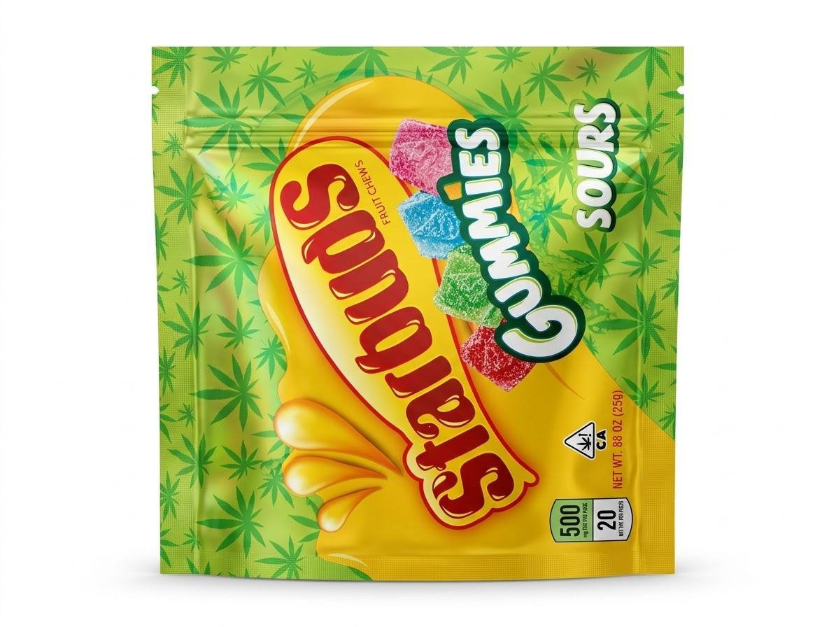 Cannaburst Sour Gummies THC 500mg Cannaburst Sour Gummies THC 500mg