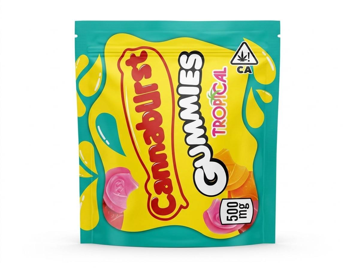 Cannaburst Sour Gummies THC 500mg